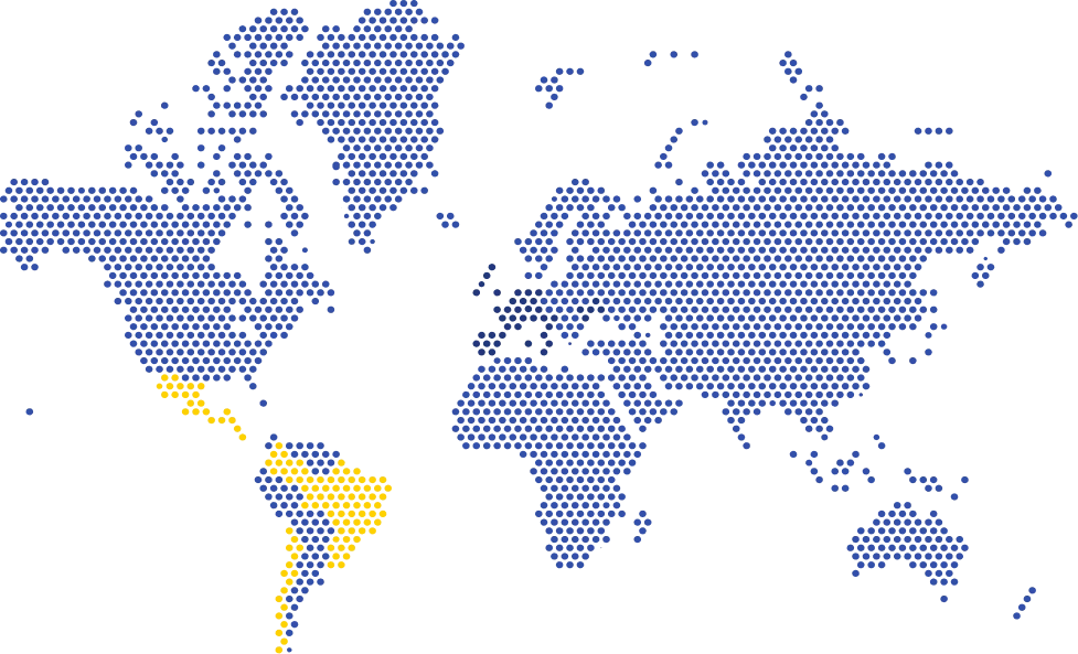 Map of Latin America